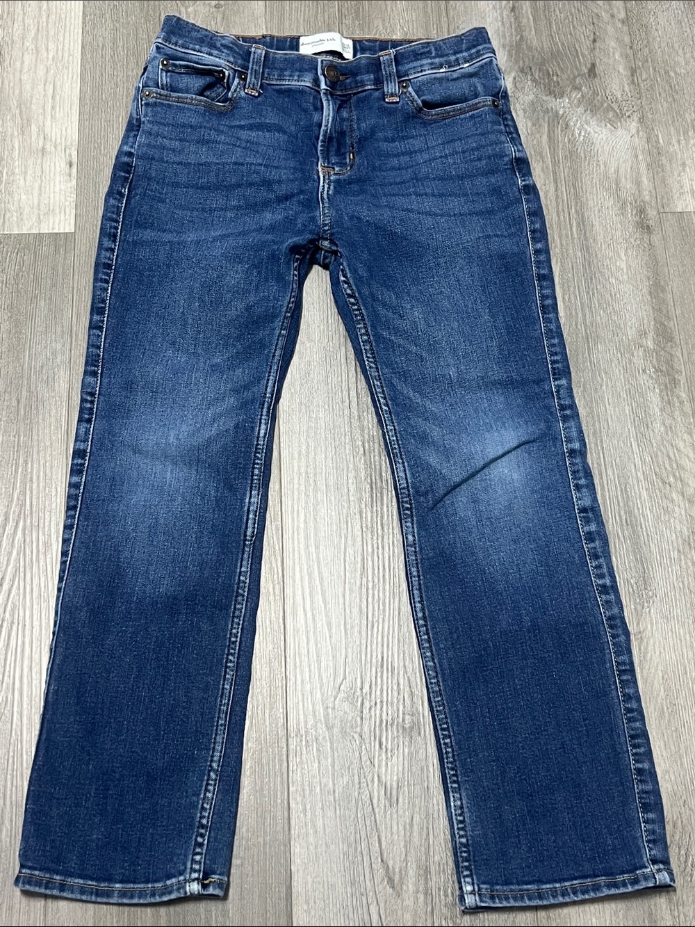 Abercrombie kids short straight jeans / size 11/12